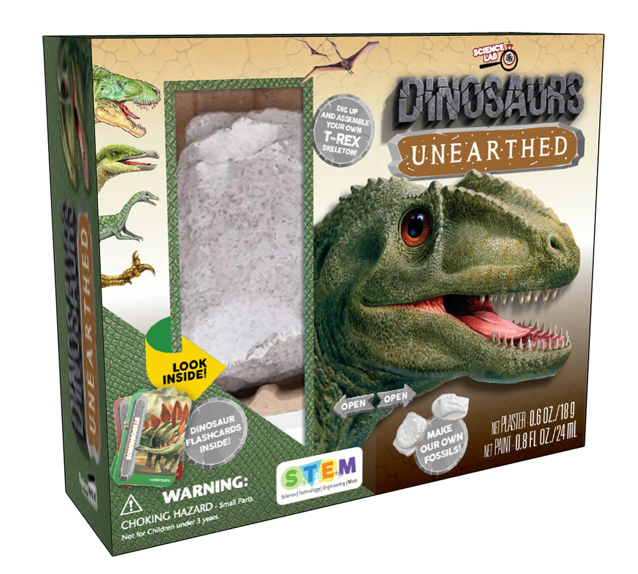 SpiceBox Science Lab: Dinosaurs Unearthed Kit - Dive into the Prehistoric World